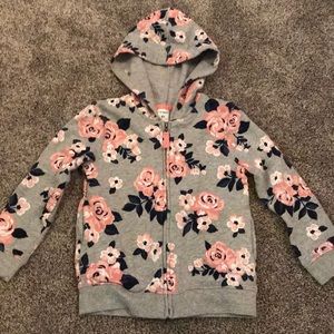 Girls hooded sweatshirt